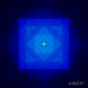 Горизонтальное сечение под системой 1. Пирамидальный конвертер Айрэс