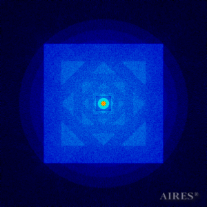 Горизонтальное сечение под системой 3. Пирамидальный конвертер Айрэс